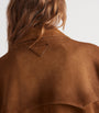 Brown Lambskin Suede Jacket