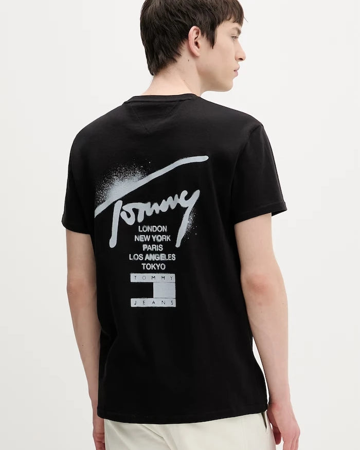 Tommy Jeans Erkek Pamuk Tişört
