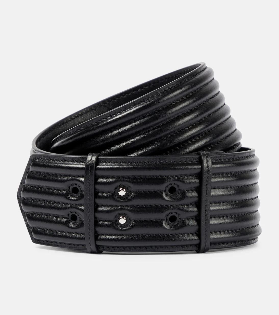 Alaïa - Padded leather belt