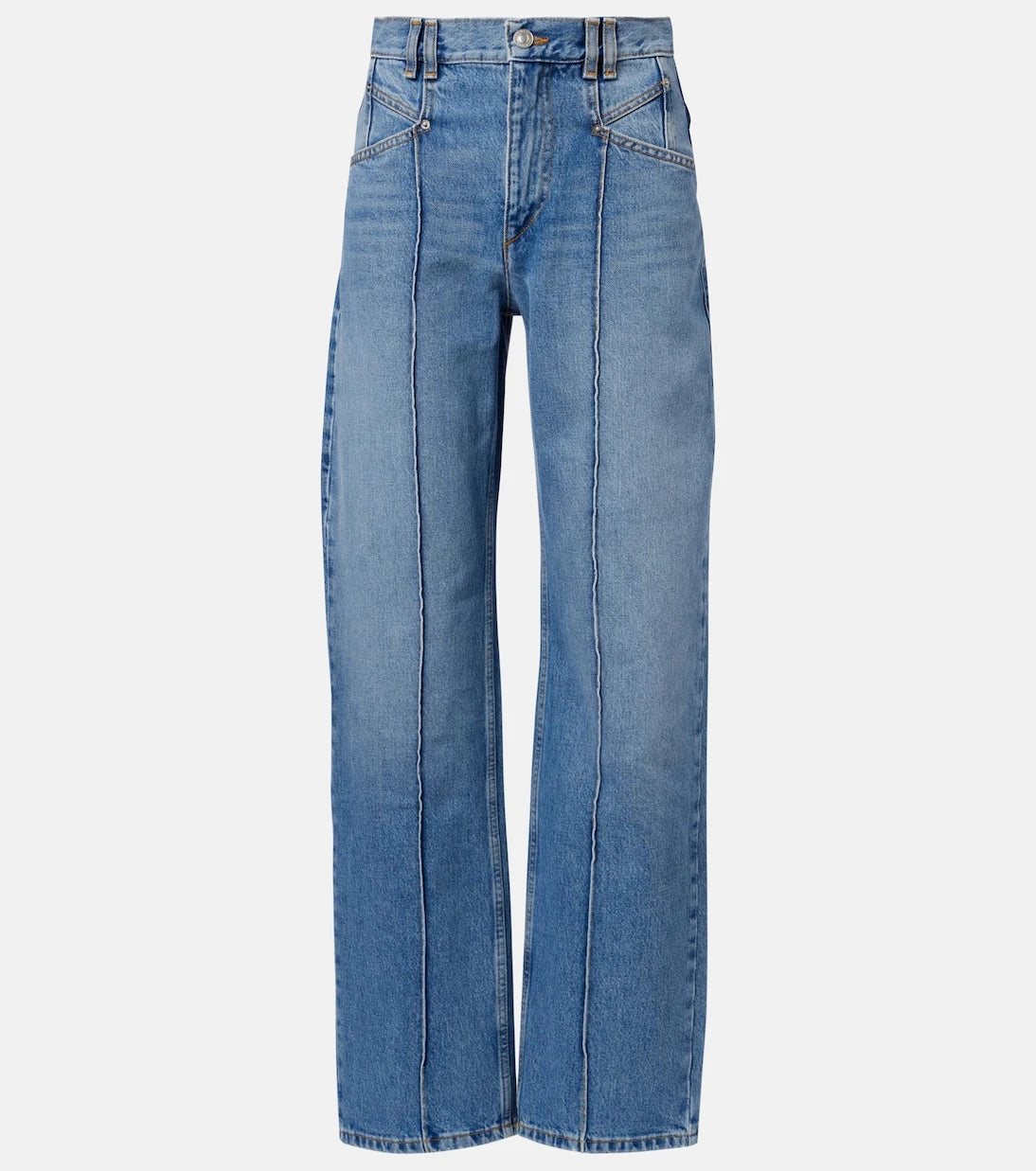 Isabel Marant - Drolane high-rise straight jeans