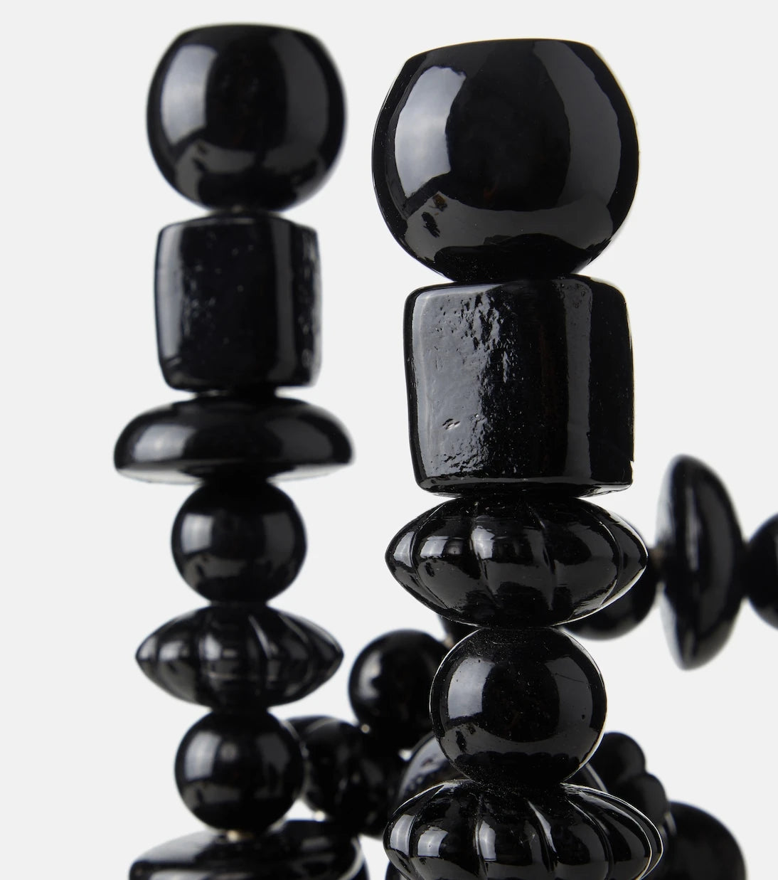Polspotten - Beads glass candle holder