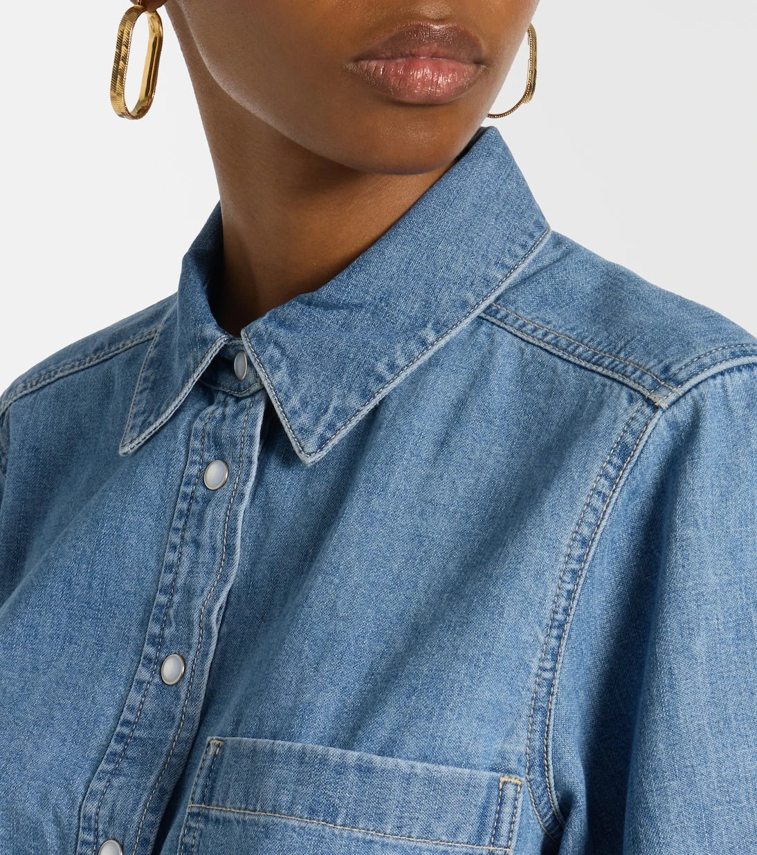 Veronica Beard - Spruce denim shirt