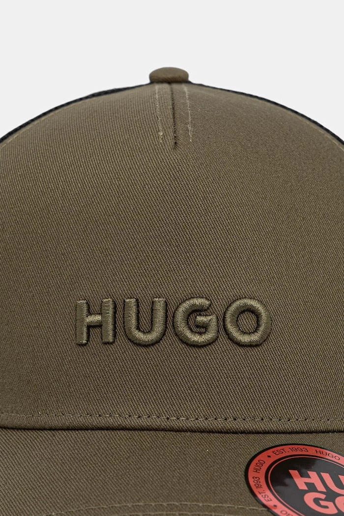 HUGO pamuklu erkek şapka Marsel-Trucker