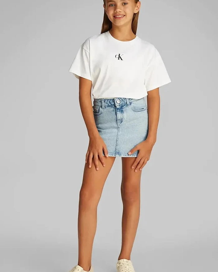 Calvin Klein Jeans Çocuk Kot Etek