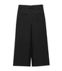 Saint Laurent Black Wool Mid-Rise Culottes