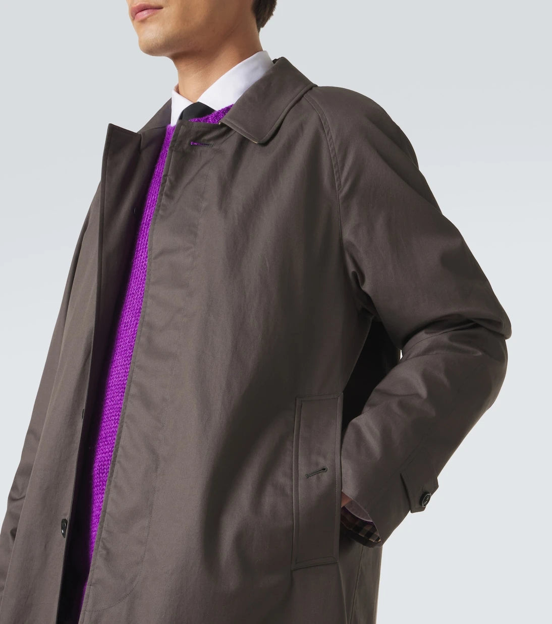 Burberry - Cotton car coat