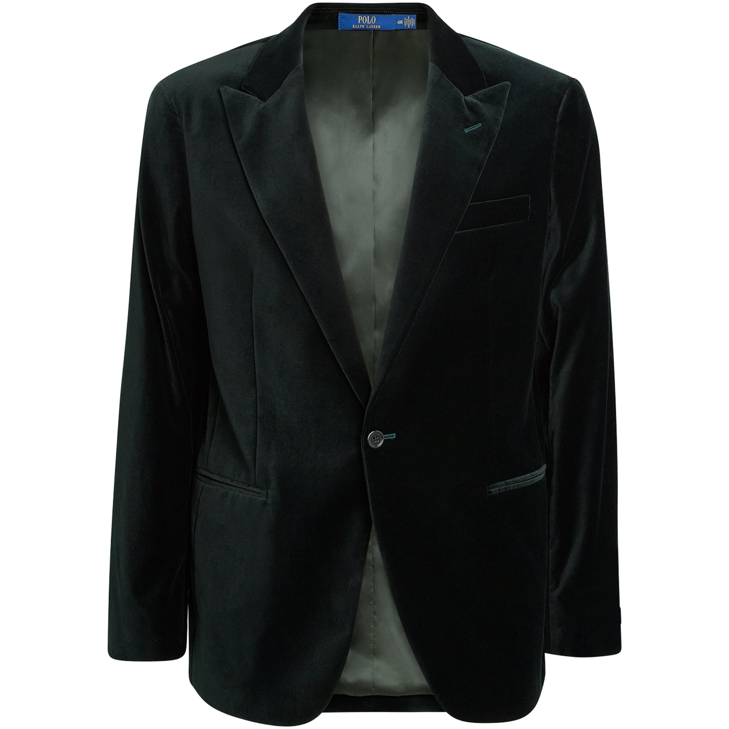 Green Velvet Blazer