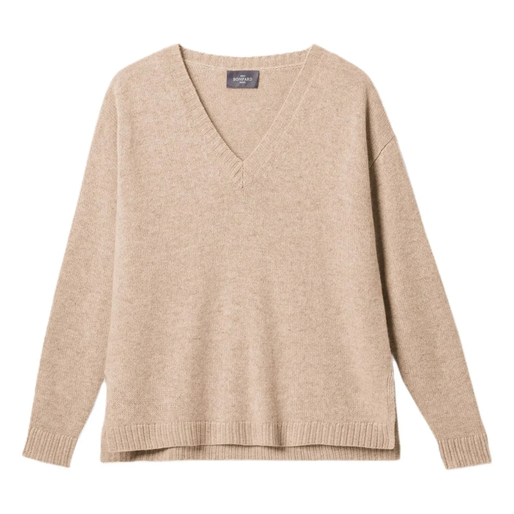 Bompard - Cashmere V-neck sweater | Oats