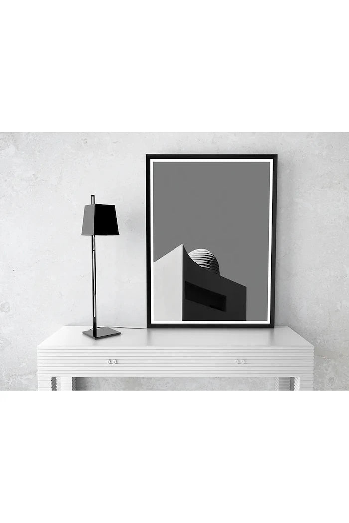 Akrilik cam üzerine grafik a.i art HARTMAN Calm Brut 04, 30 x 40 cm