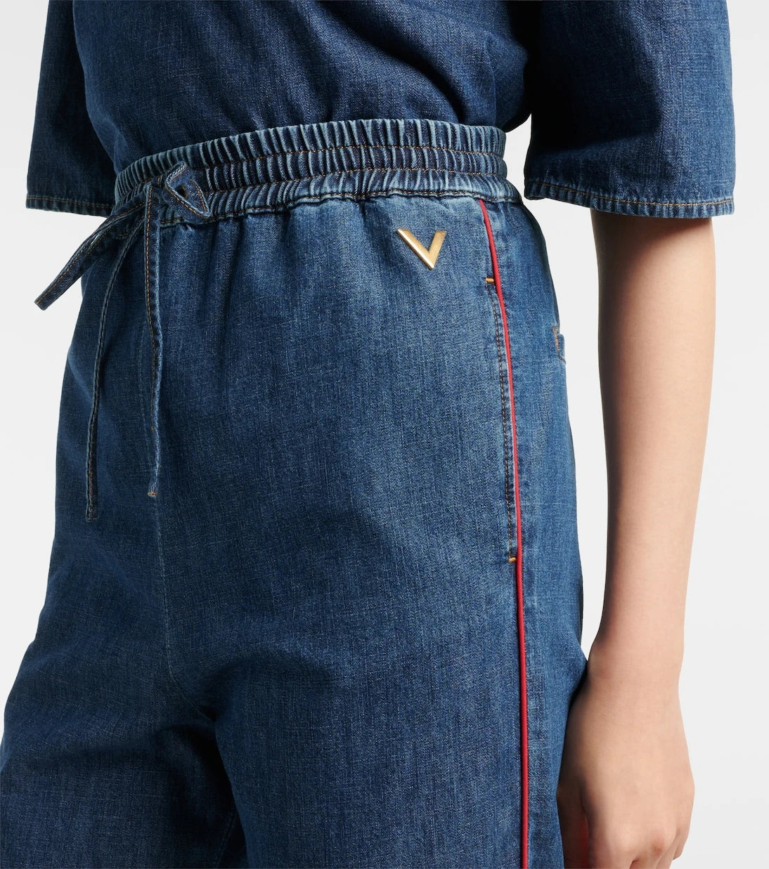 Valentino - VGold straight jeans