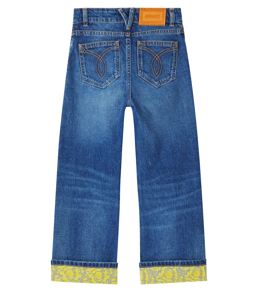 Versace Kids - Barocco straight jeans
