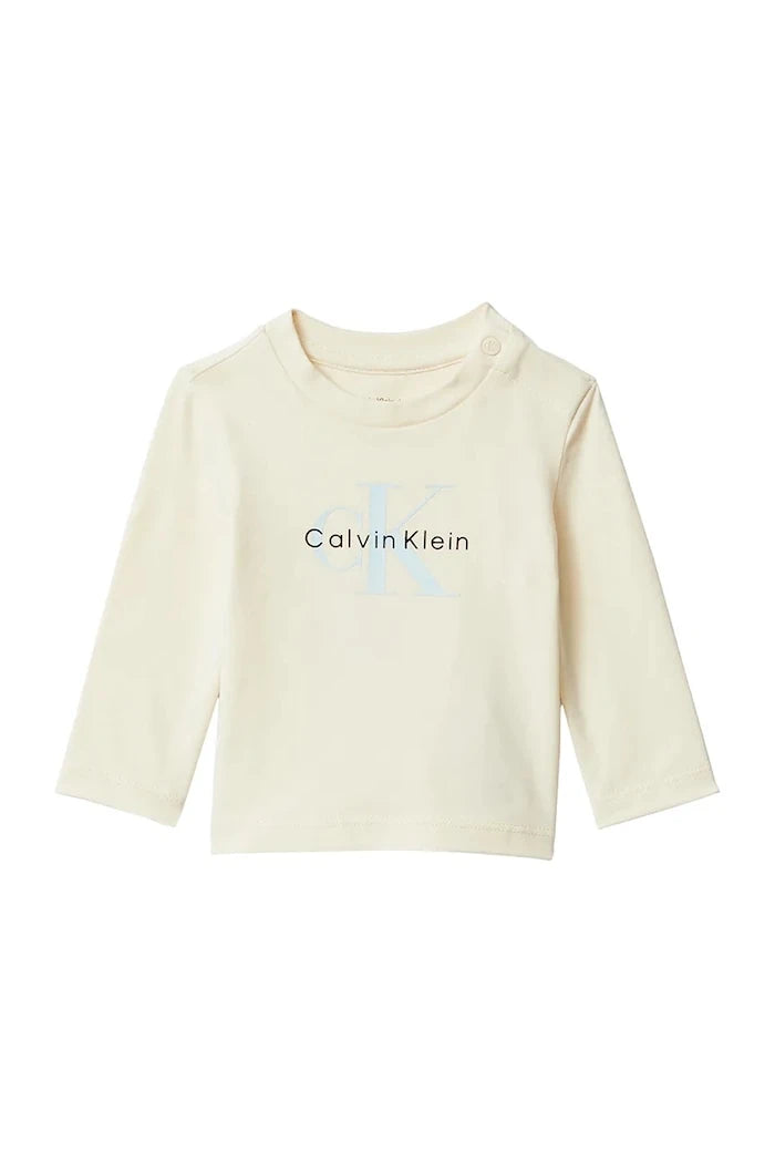 Calvin Klein Jeans Uzun Kollu Bebek Bluzu