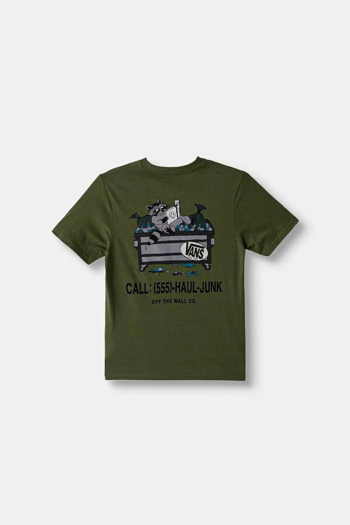 Vans Çocuk Pamuklu Tişört Dumpster Raccoon SS Tee