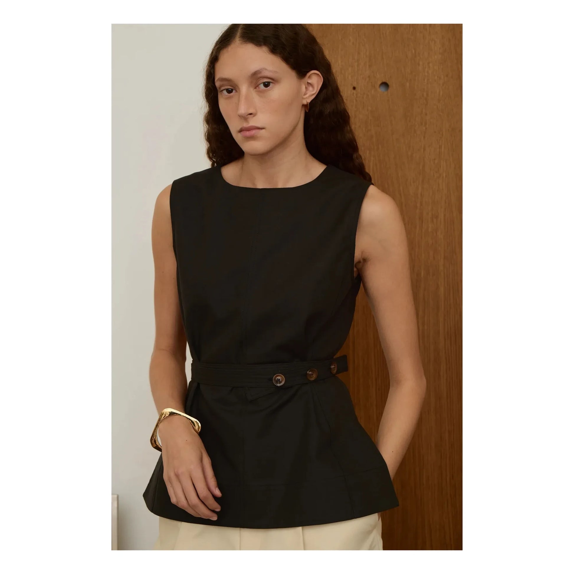 Soeur - Square Flat Bracelet | Gold