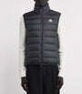 Moncler Black Down Rocoque Gilet