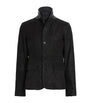 Black Suede Survey Blazer