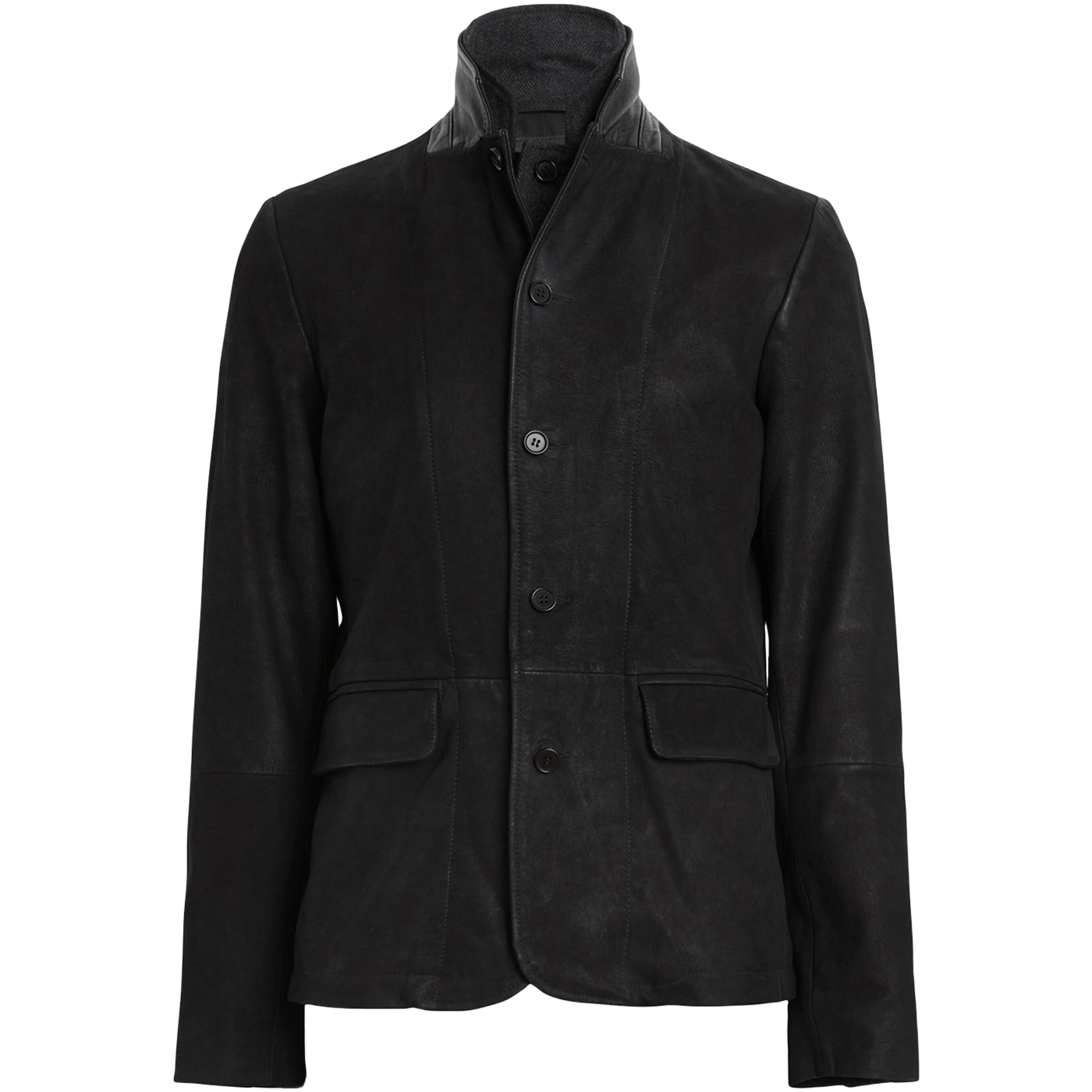 Black Suede Survey Blazer