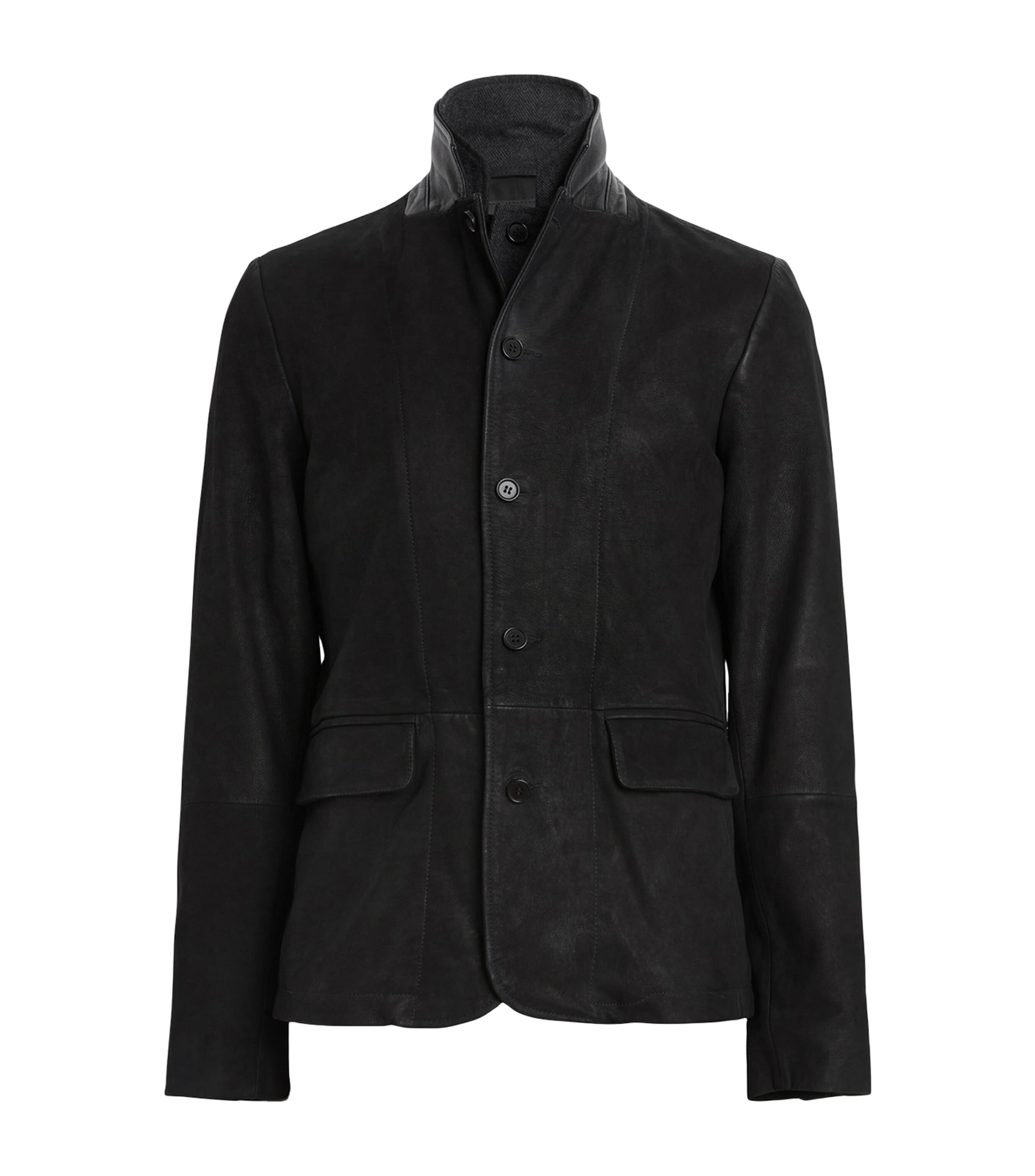 Suede Survey Blazer BLACK