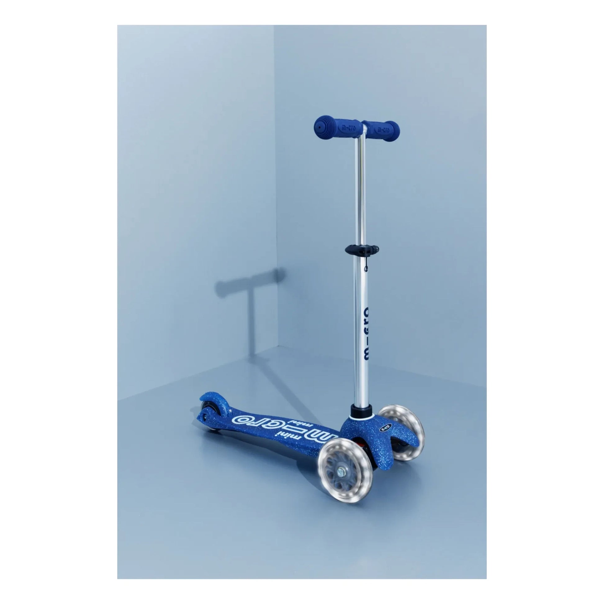 Micro - Mini LED Glitter Scooter | Blue