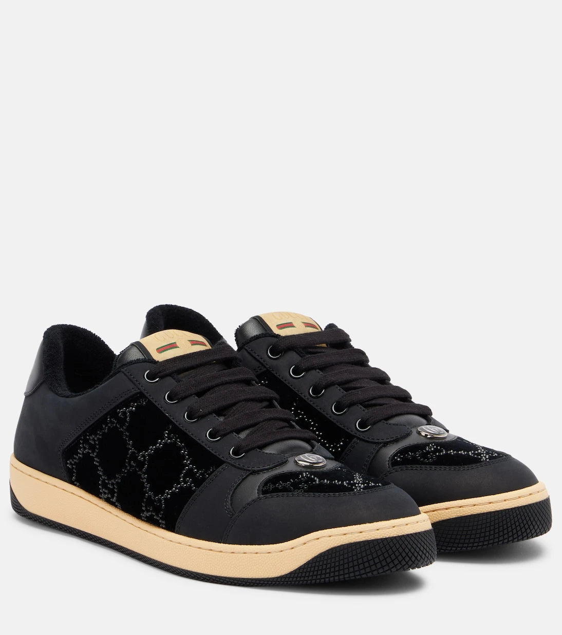 Gucci - Screener leather sneakers