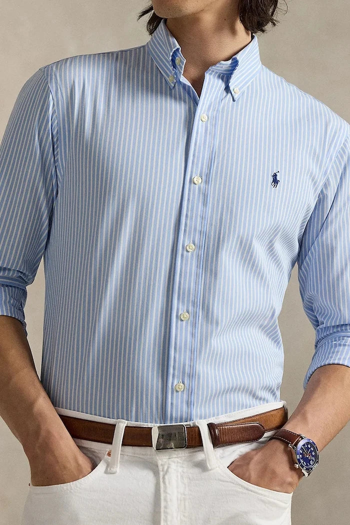Polo Ralph Lauren риза мъжка от памук