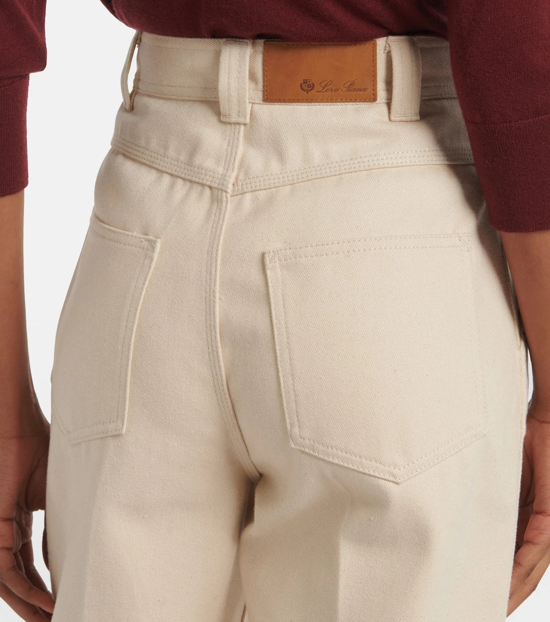 Loro Piana - Garey high-rise straight jeans