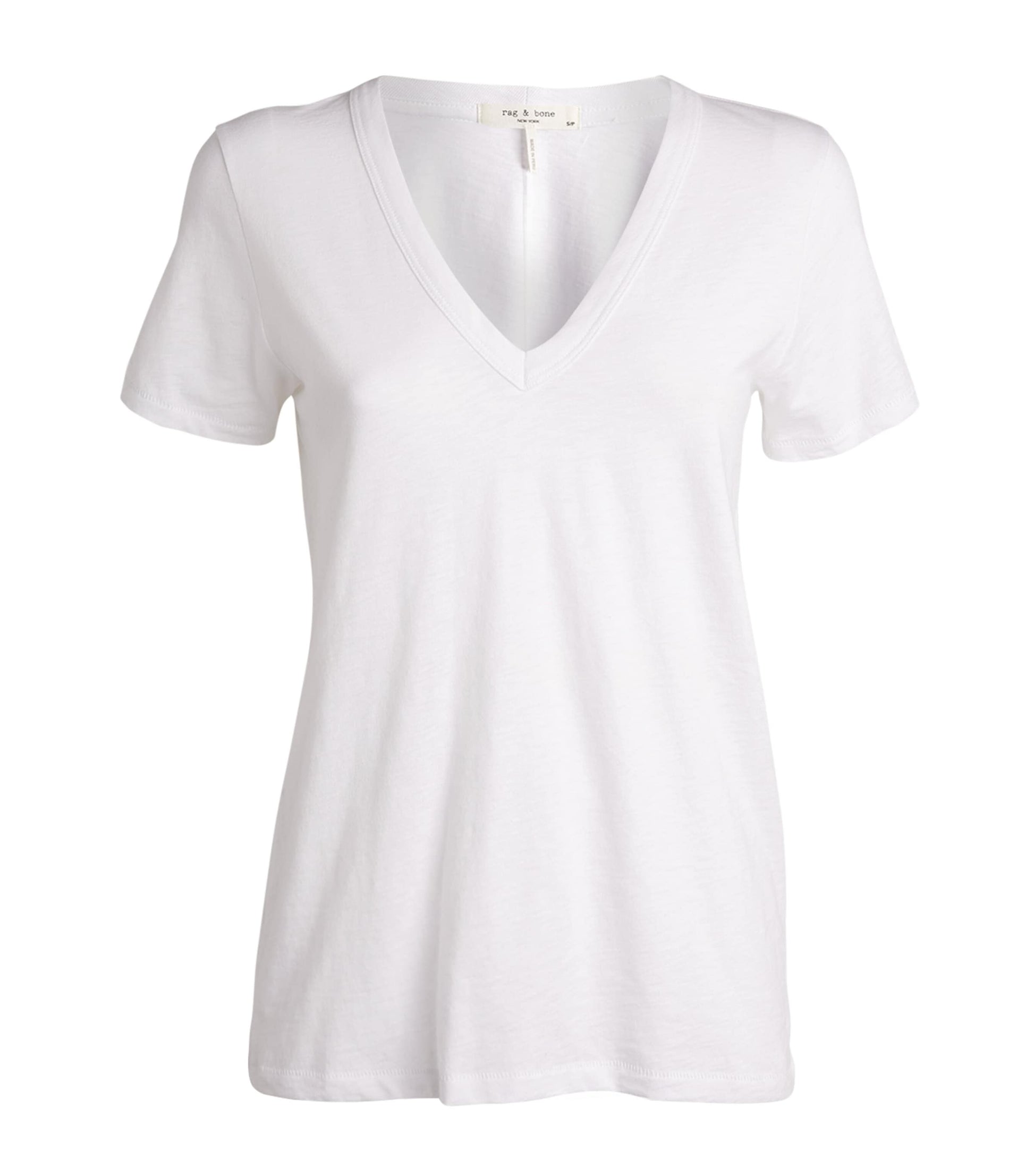 Rag & Bone White The Vee T-Shirt