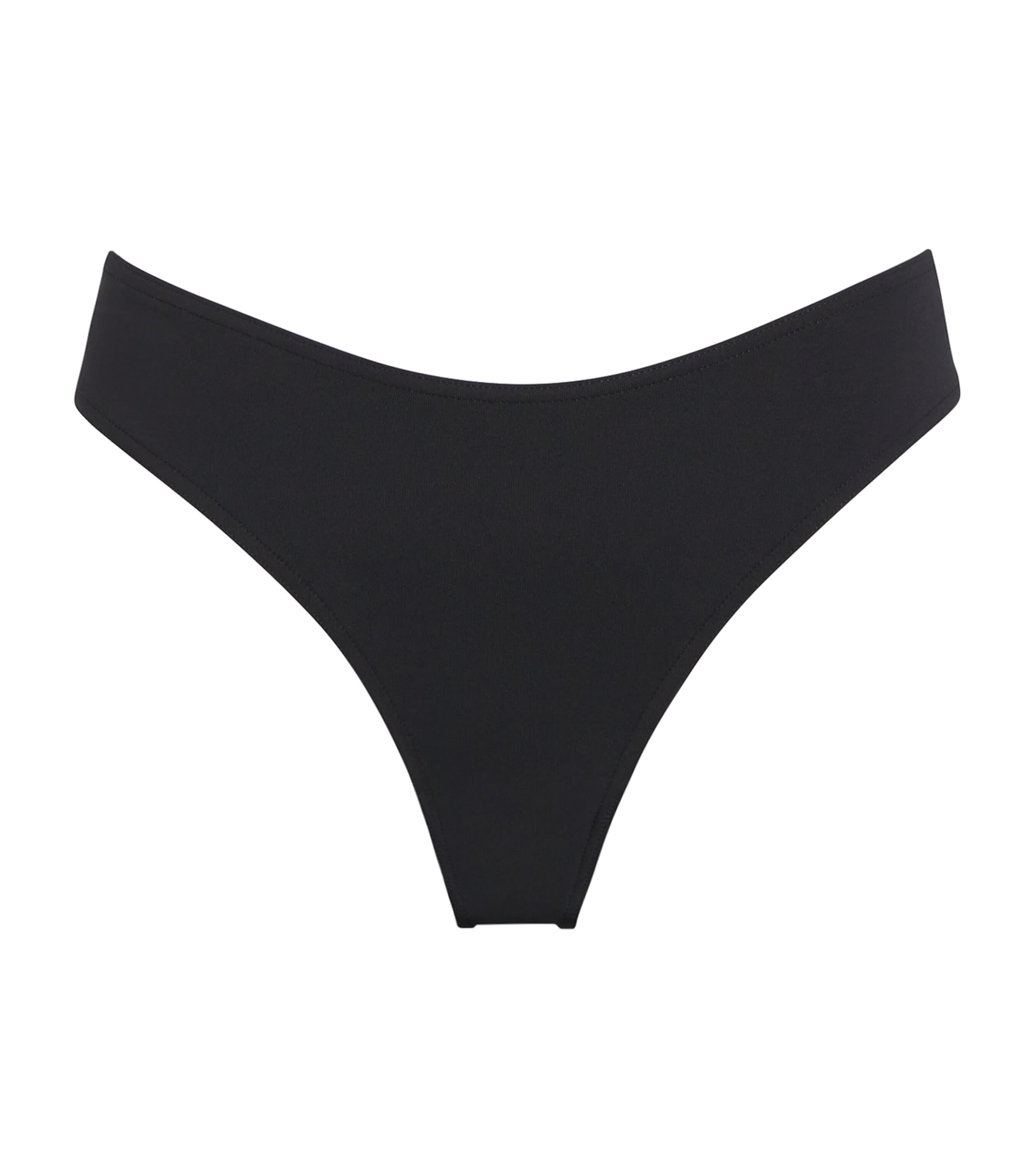Eres Black Bow-Detail Bikini Bottoms