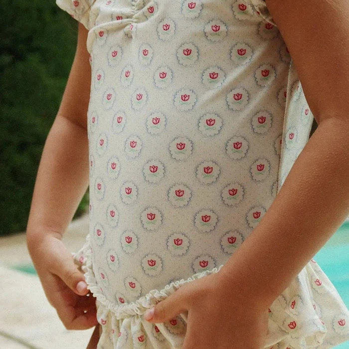 Детски цял бански Konges Sløjd MALTI SWIMSUIT GRS
