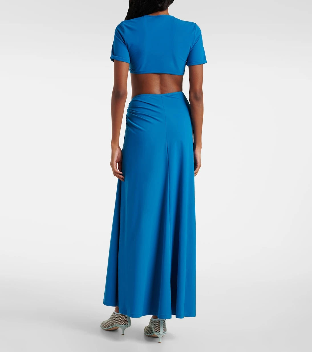 Christopher Esber - Crescent gathered crop top