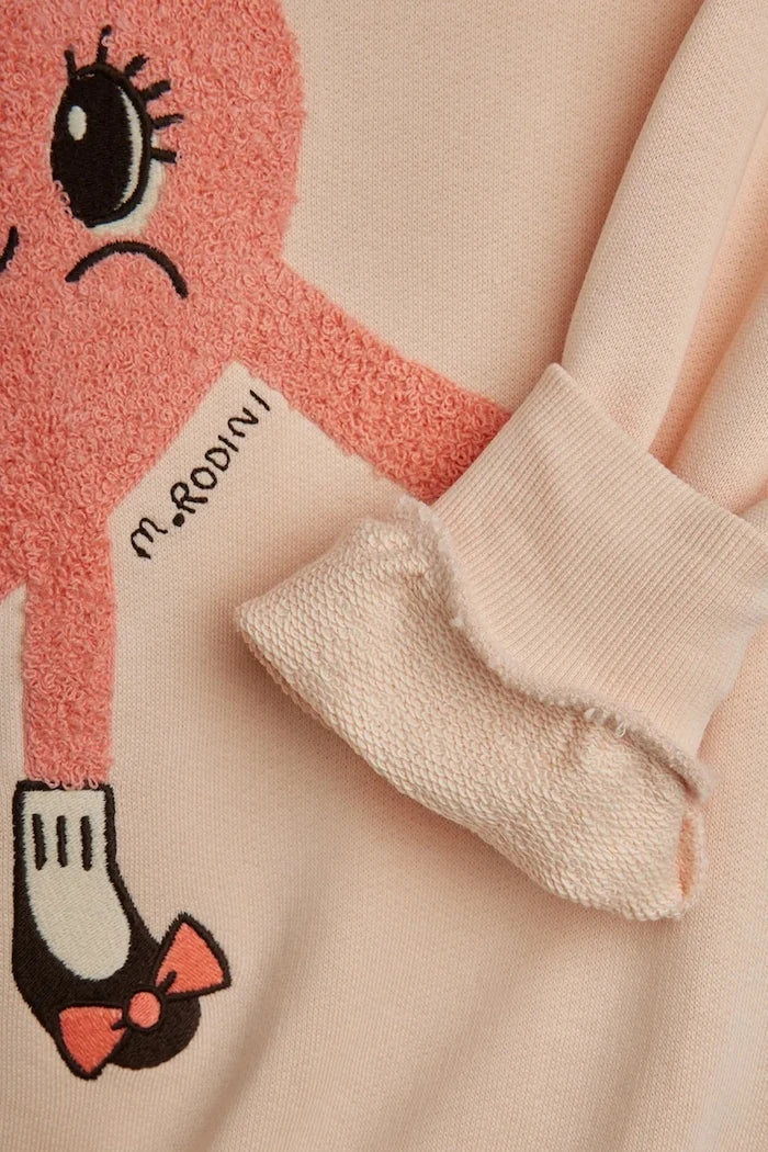 Детски памучен суичър Mini Rodini Heart