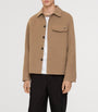 Beige Wool Overshirt