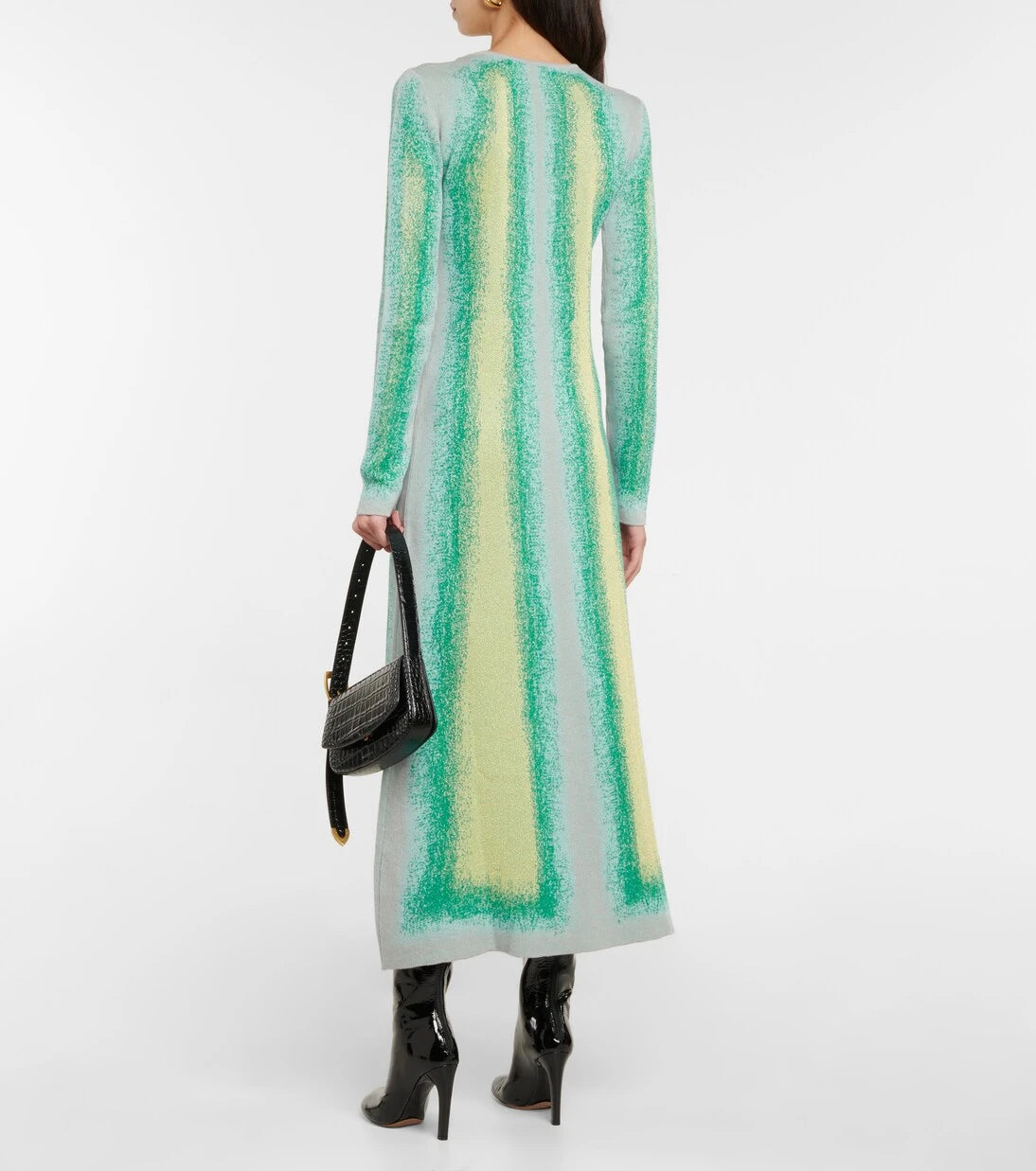 Y/Project - Gradient knit maxi dress