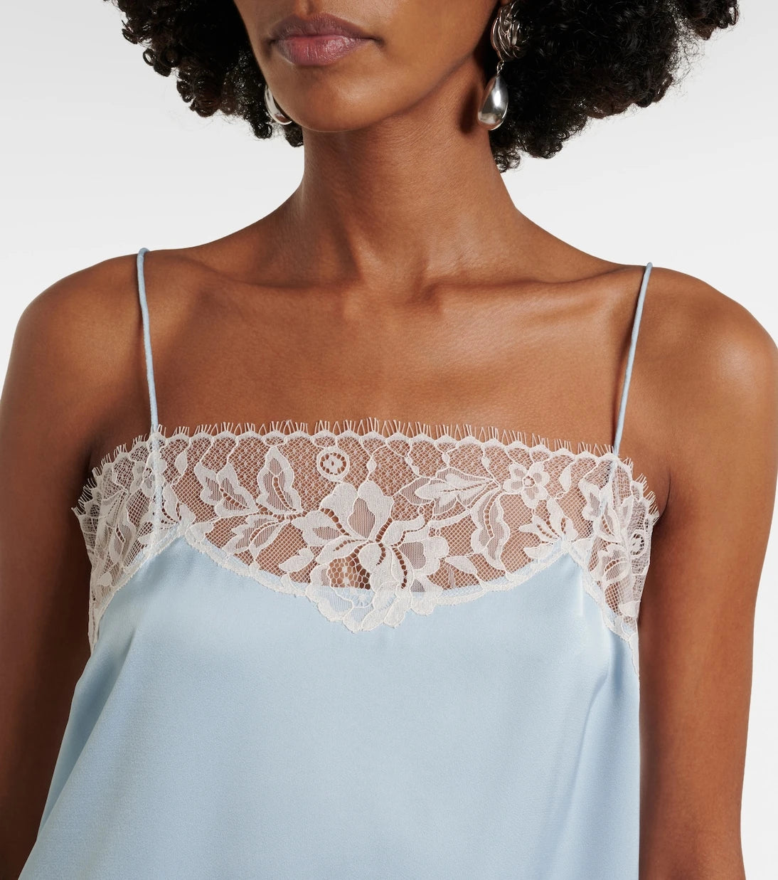 Faithfull - Hanna lace-trimmed satin camisole