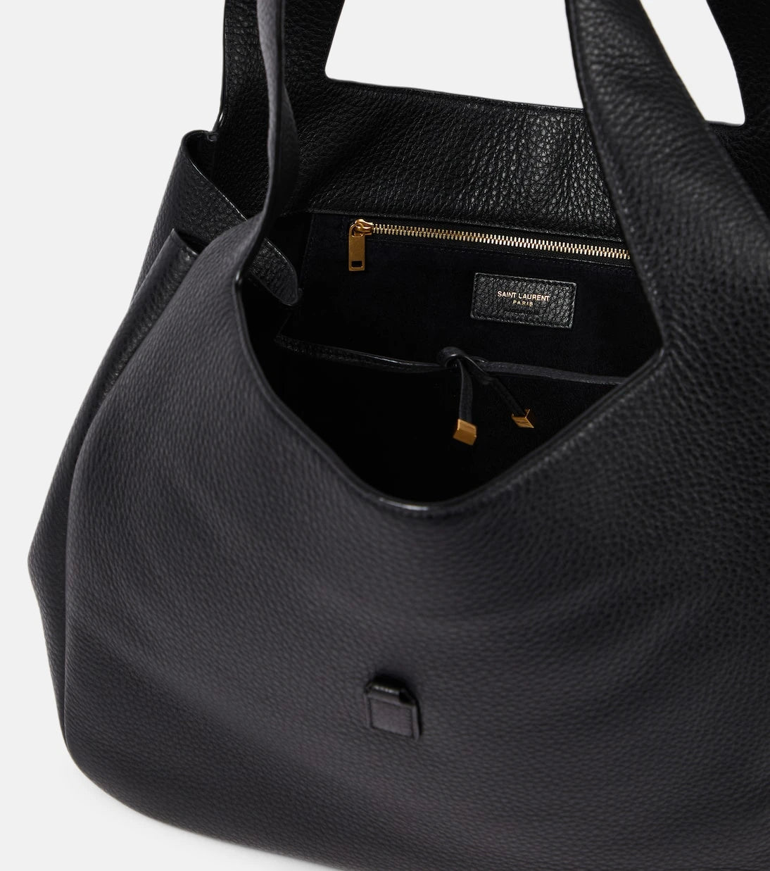 Saint Laurent - Le 5 À 7 Bea leather tote bag