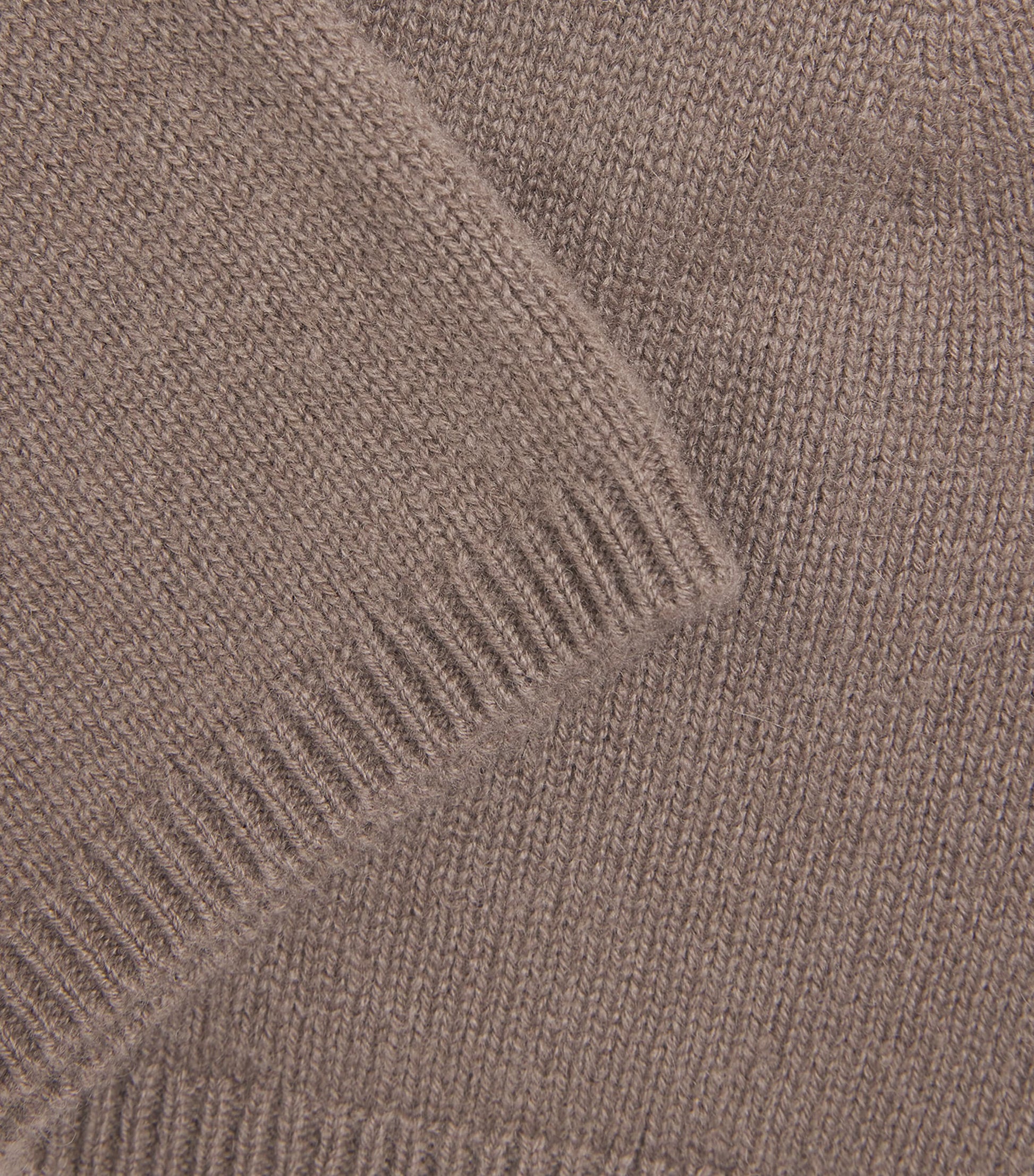 Brown Cashmere Beanie