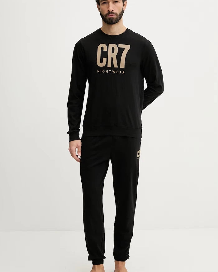 CR7 Cristiano Ronaldo iki parçalı erkek pamuklu pijama