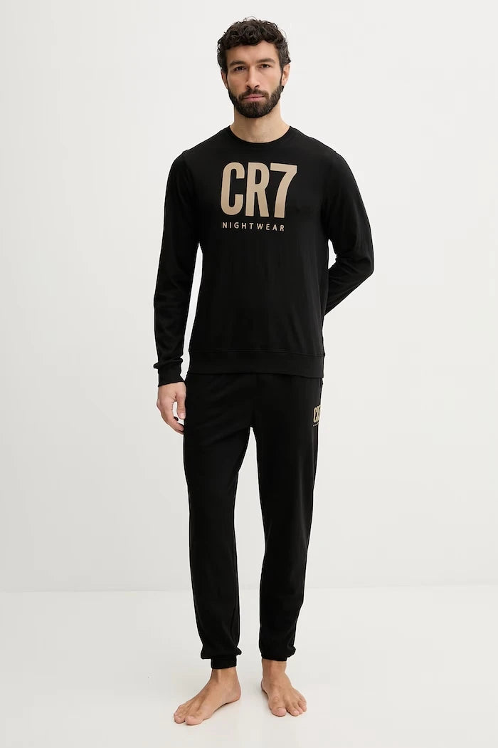 CR7 Cristiano Ronaldo iki parçalı erkek pamuklu pijama