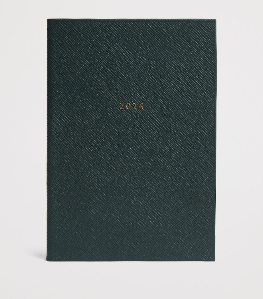 Leather A5 Diary 2026