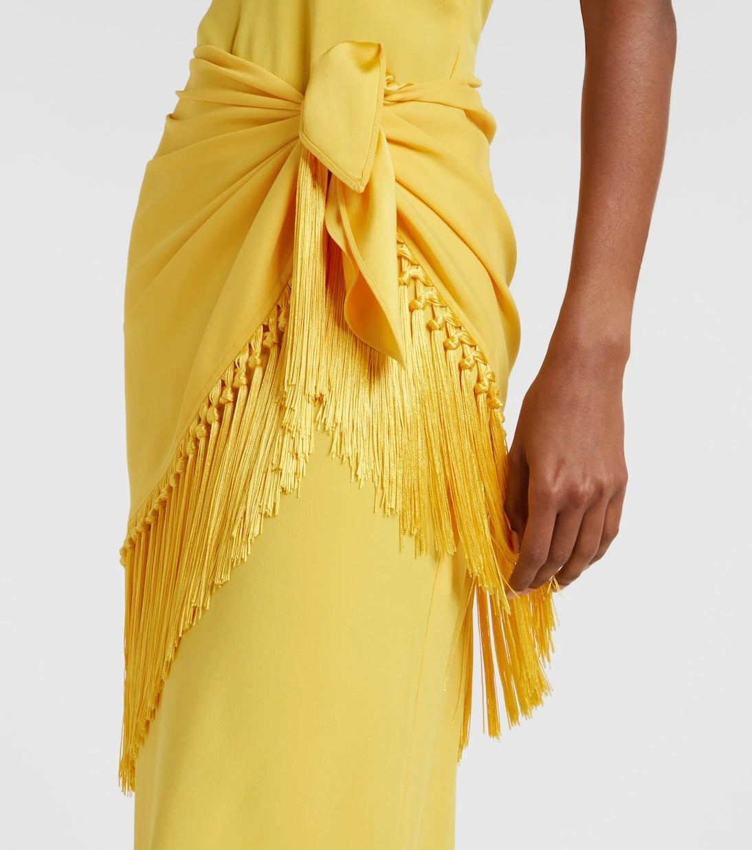 Taller Marmo - Meteora open-back crêpe cady gown