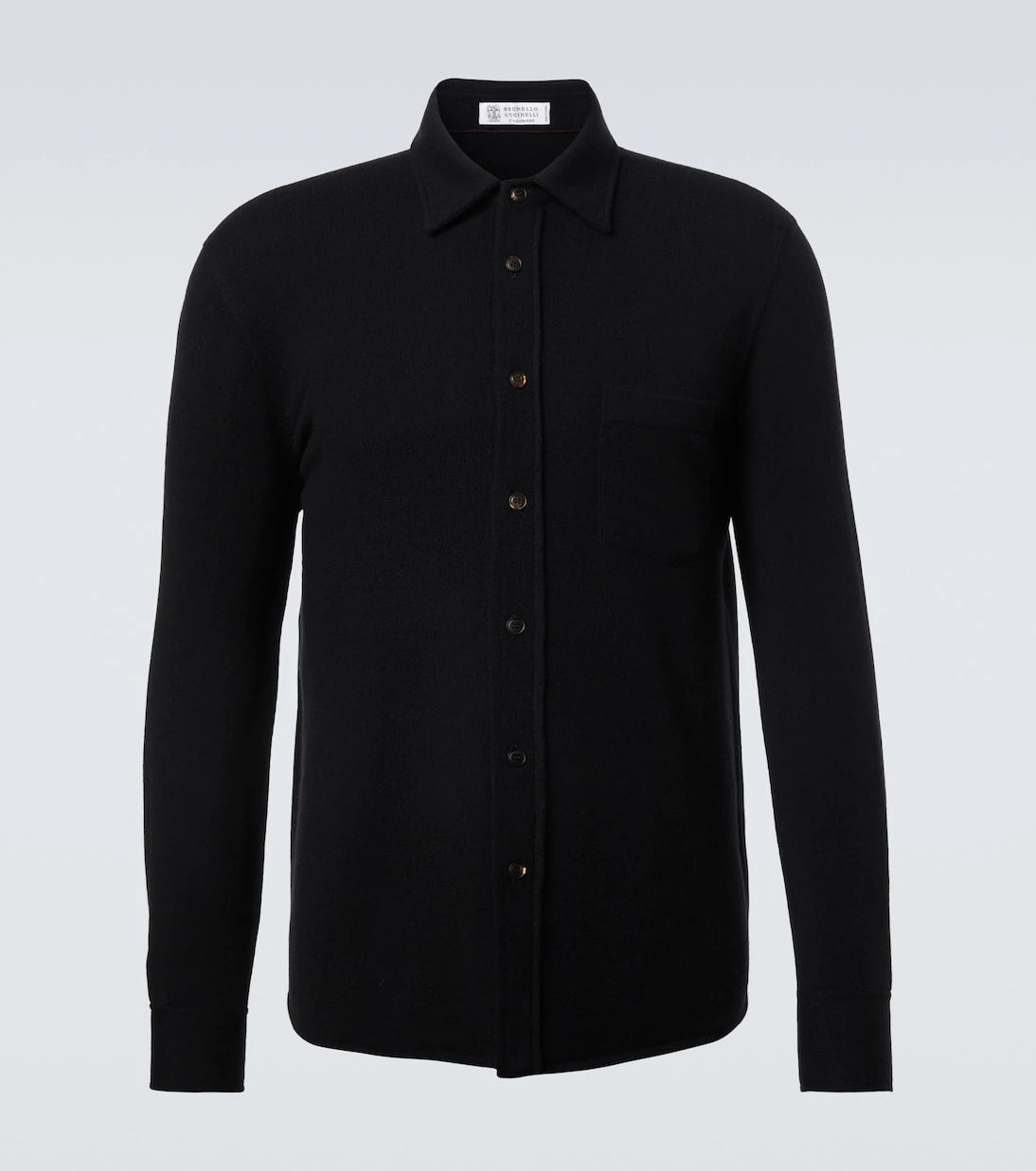Brunello Cucinelli - Wool, cashmere, and silk polo sweater