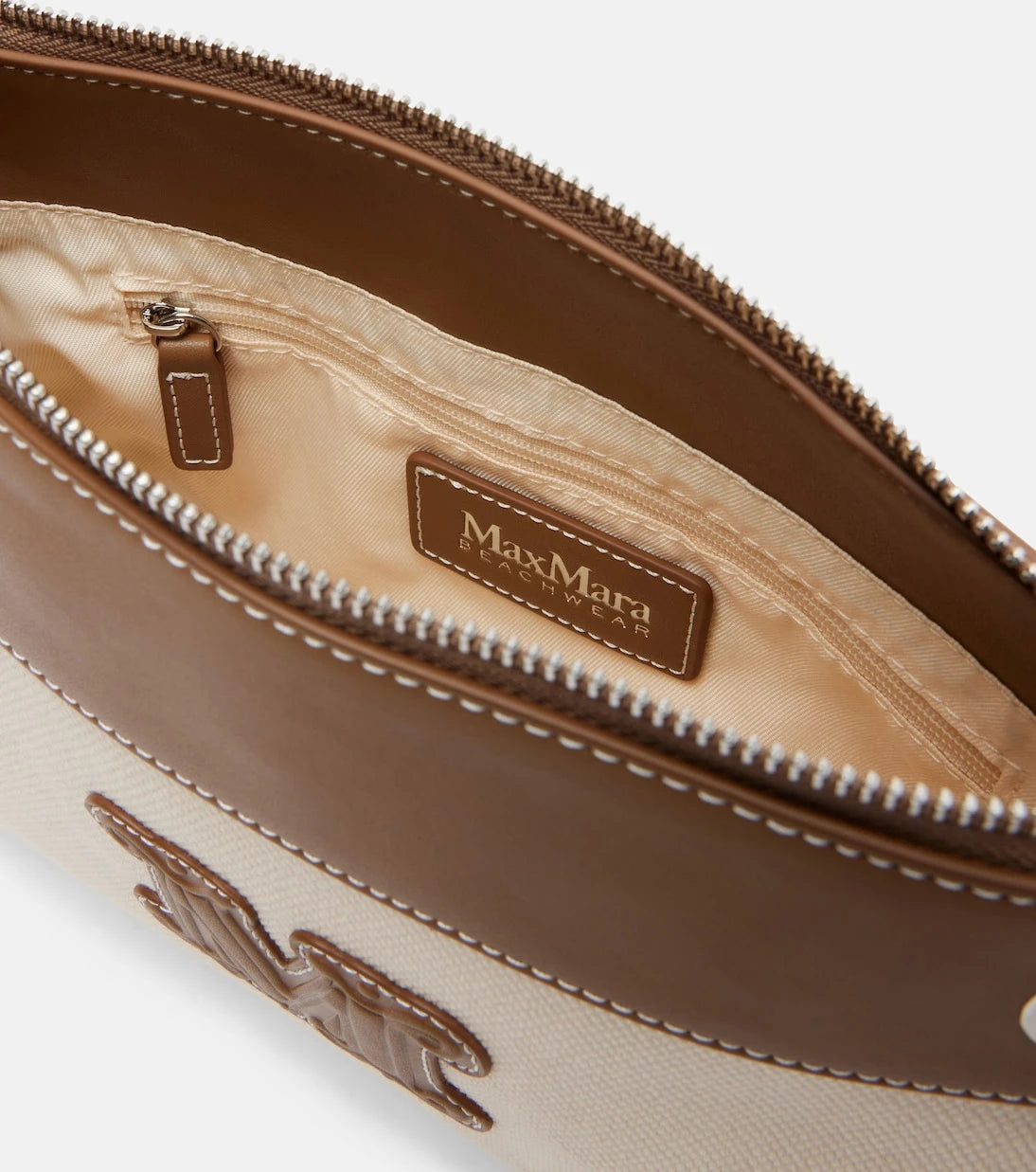 Max Mara - Frisia Small canvas pouch