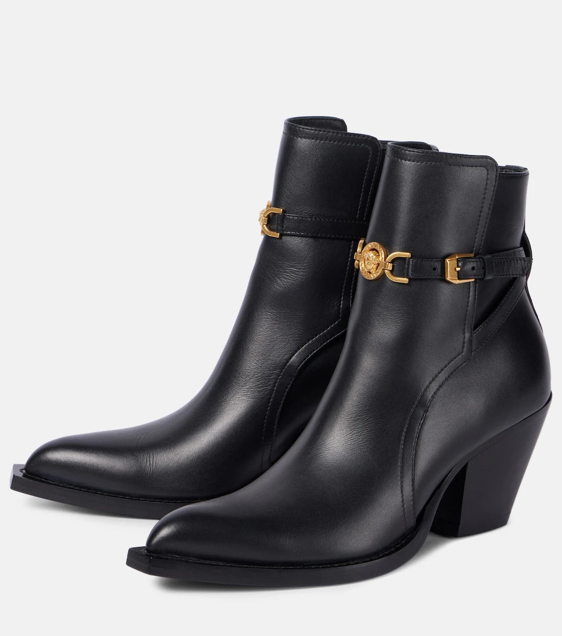 Versace - Medusa '95 leather ankle boots