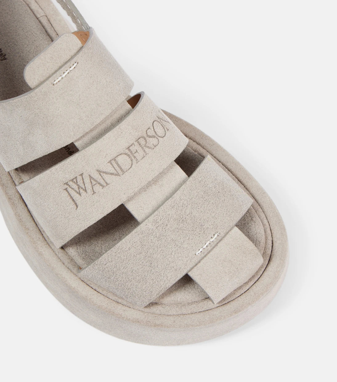 JW Anderson - Fisherman leather platform sandals