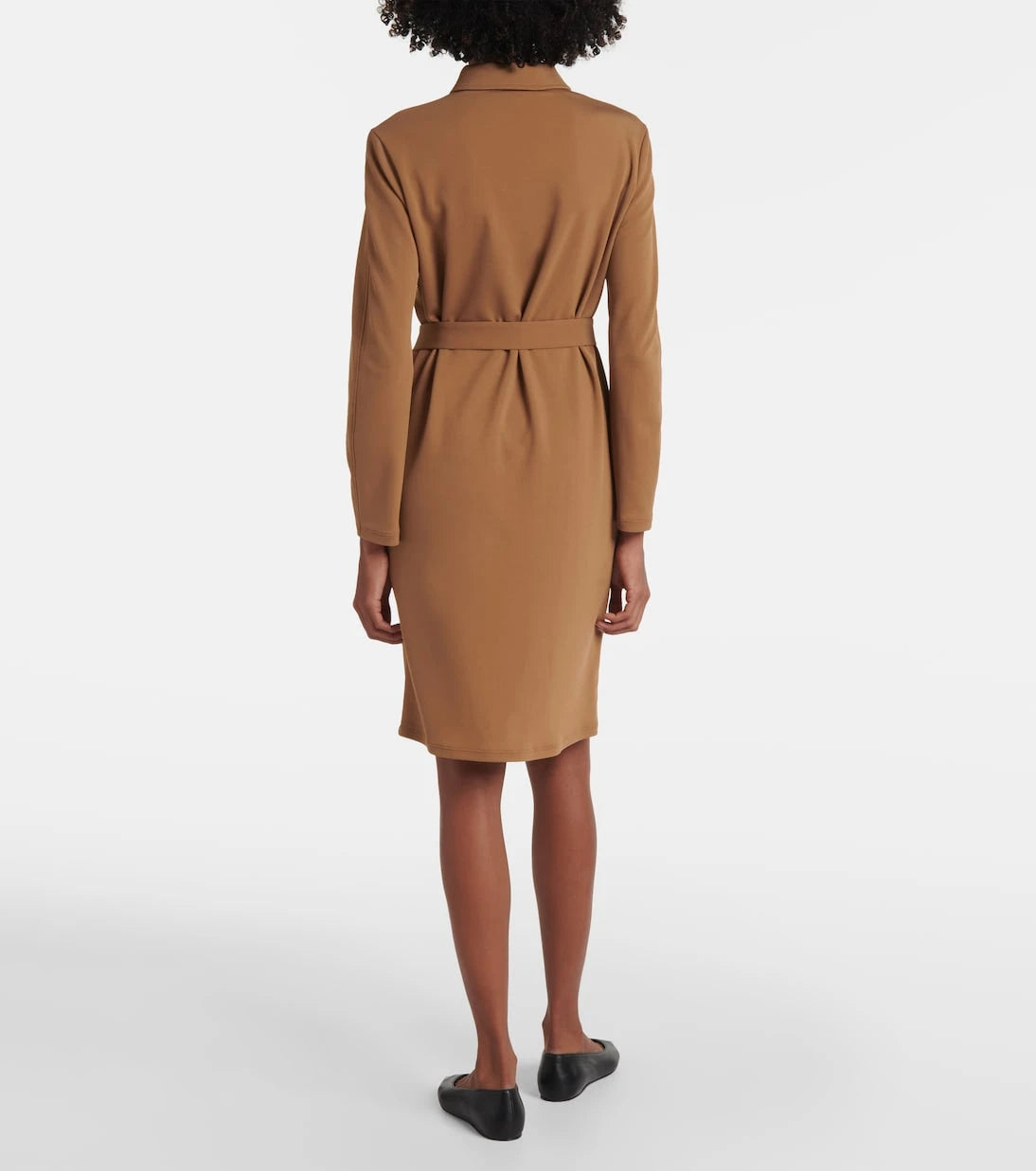 Max Mara - Dorema belted jersey minidress