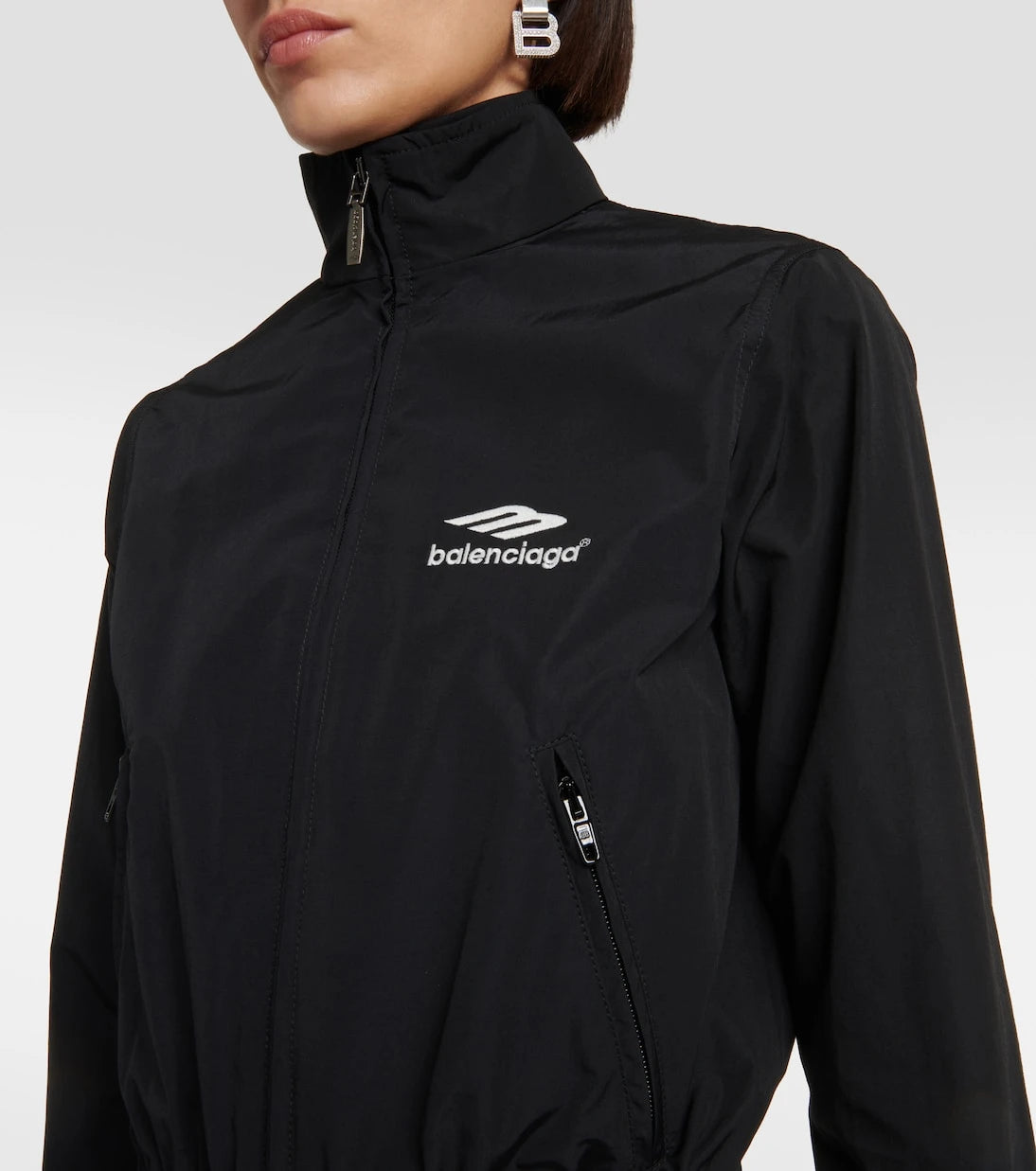 Balenciaga - 3B Sports Icon poplin track jacket