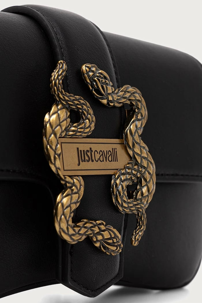 Just Cavalli suni deri kadın crossbody çanta