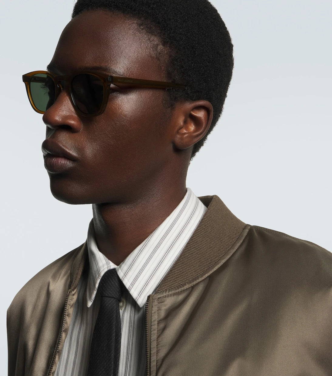 Saint Laurent - نظارات شمسية مستديرة SL 28
