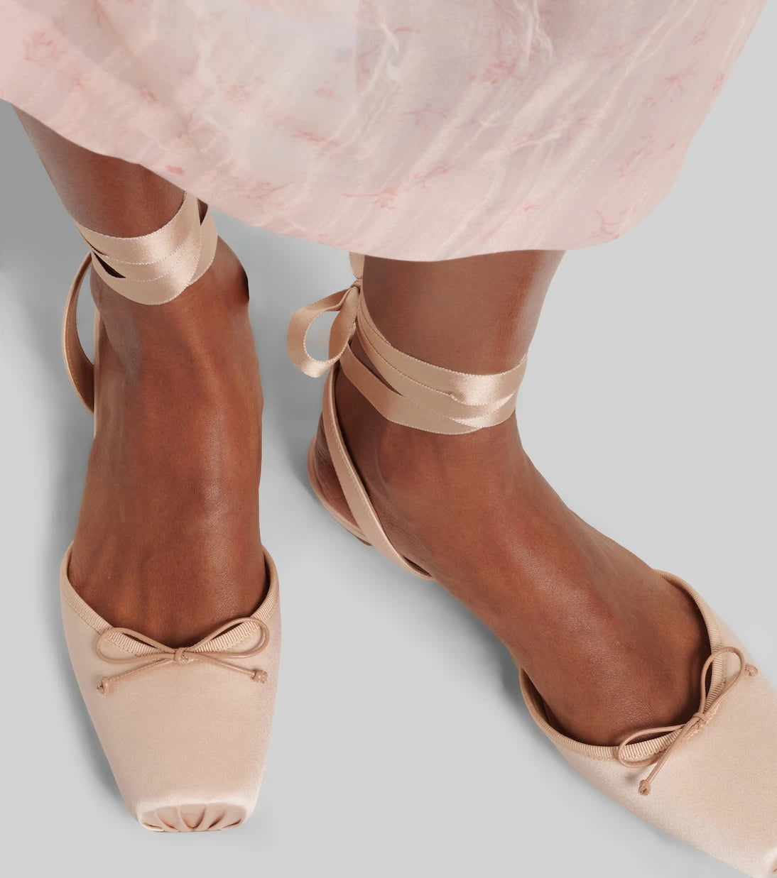 Christian Louboutin - Cassia satin flats
