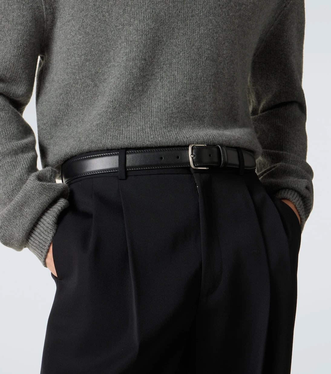The Row - Classic leather belt